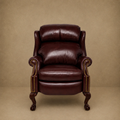 Ball & Claw Power Recliner - Red