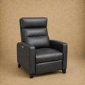 High Back Charcoal Power Recliner