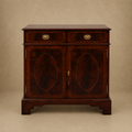 Crotch Mahogany Two Door Chest