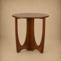Round Sculptural Base Table