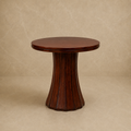 Fluted Base Pedestal Table