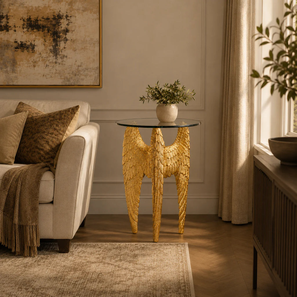 Three Winged Accent Table