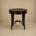 Round Drawer Wood Table