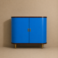 Capri Blue Accent Cabinet