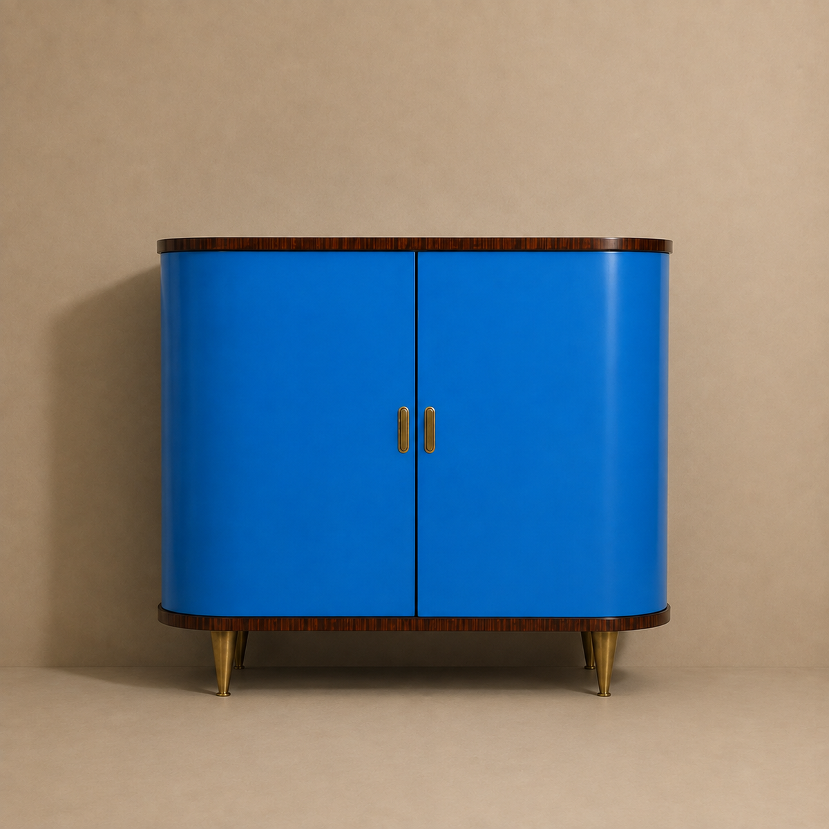 Capri Blue Accent Cabinet