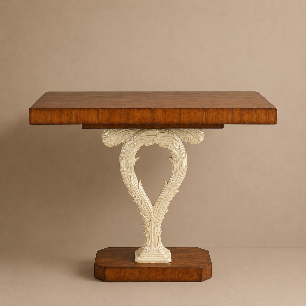 Aurelia Carved Console Table