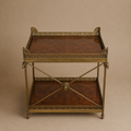 Regency Brass Gallery Table