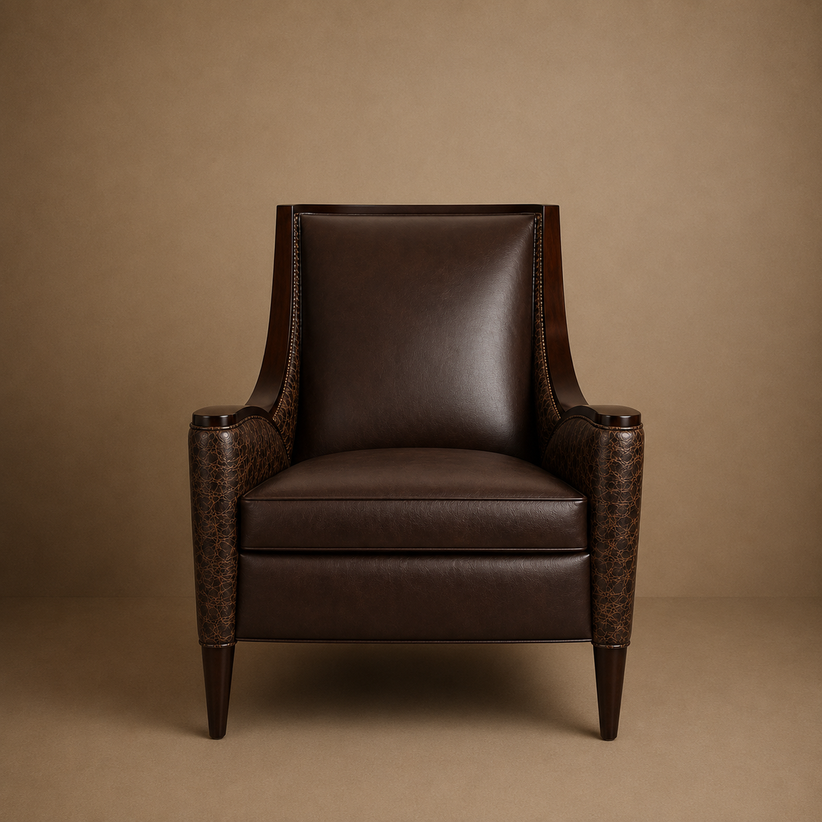 Mercer Leather Accent Chair