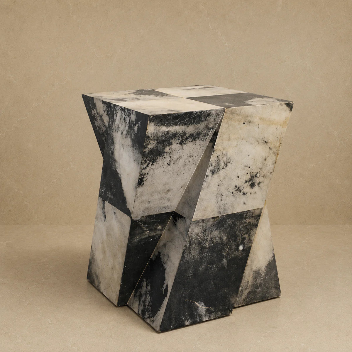Geometric Accent Table