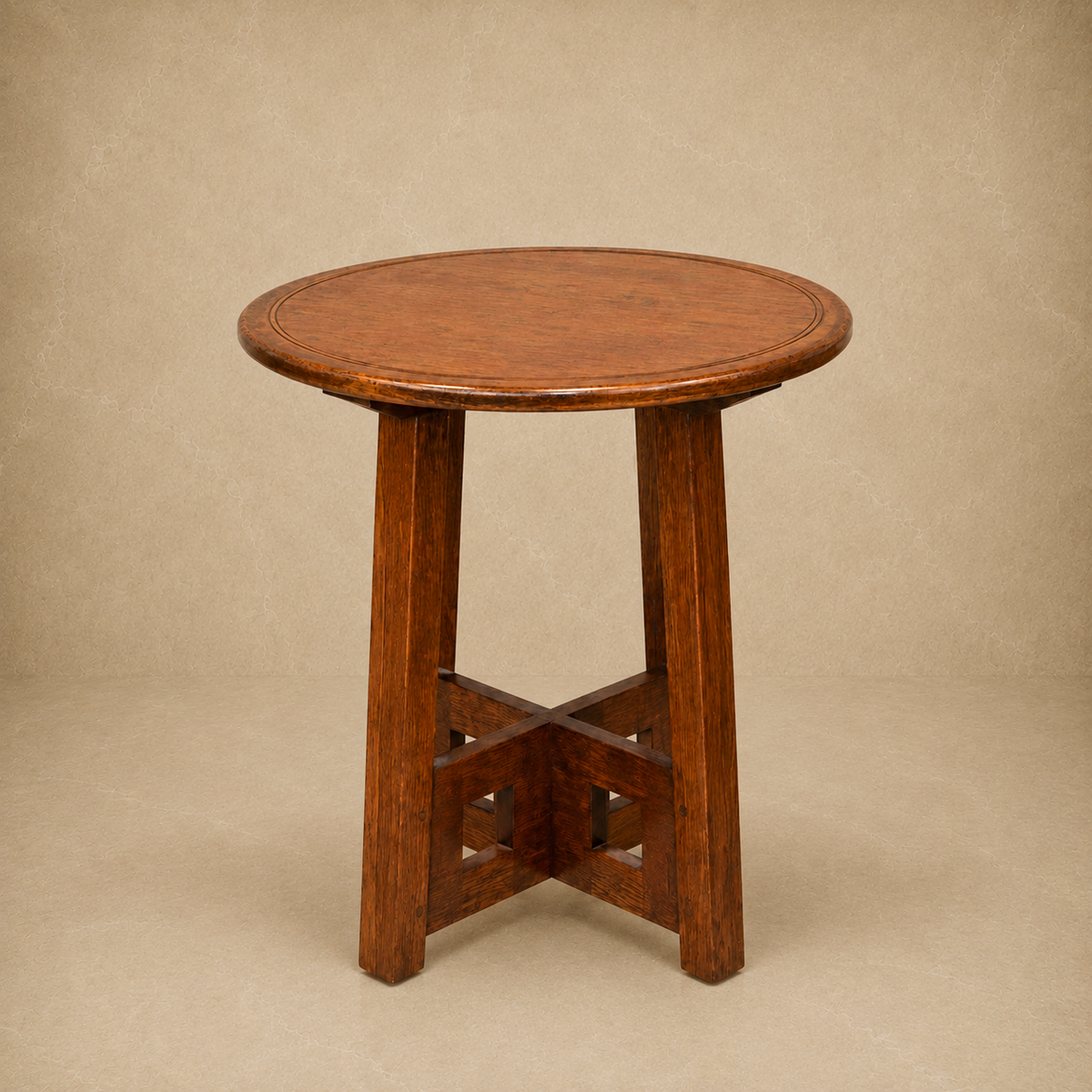 Cross Stretcher Base Table