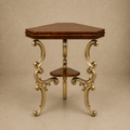 Ornate Brass Corner Table
