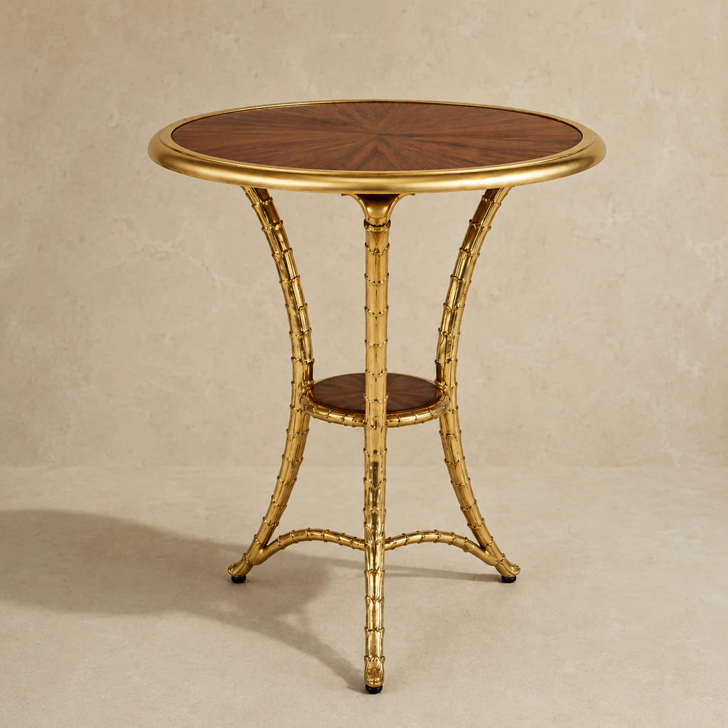 Wood Tri-Pod Table